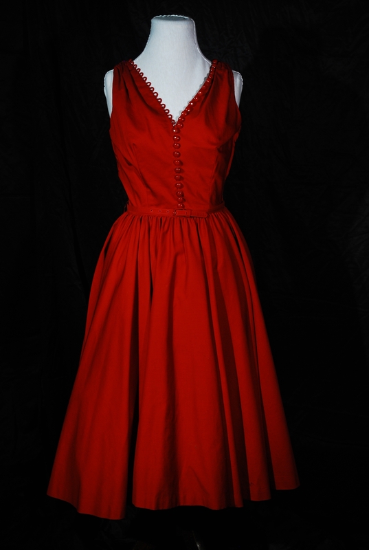 Dress belonging to Ella Grainger