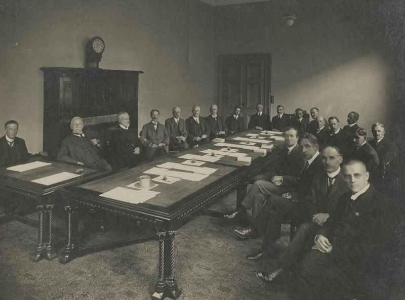 Professorial Board, University of Melbourne, 1919. University of Melbourne Photographs collection, 2017.0071.00625