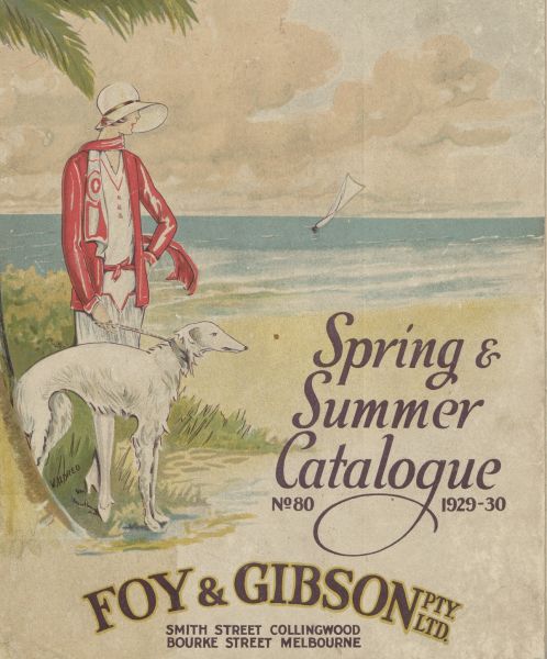 Foy & Gibson Spring & Summer Catalogue no 80. 1929-1930, Foy & Gibson Collection 1968.0005