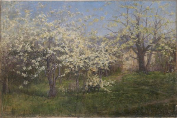 May Vale, The orchard, 1904. NGV Collection
