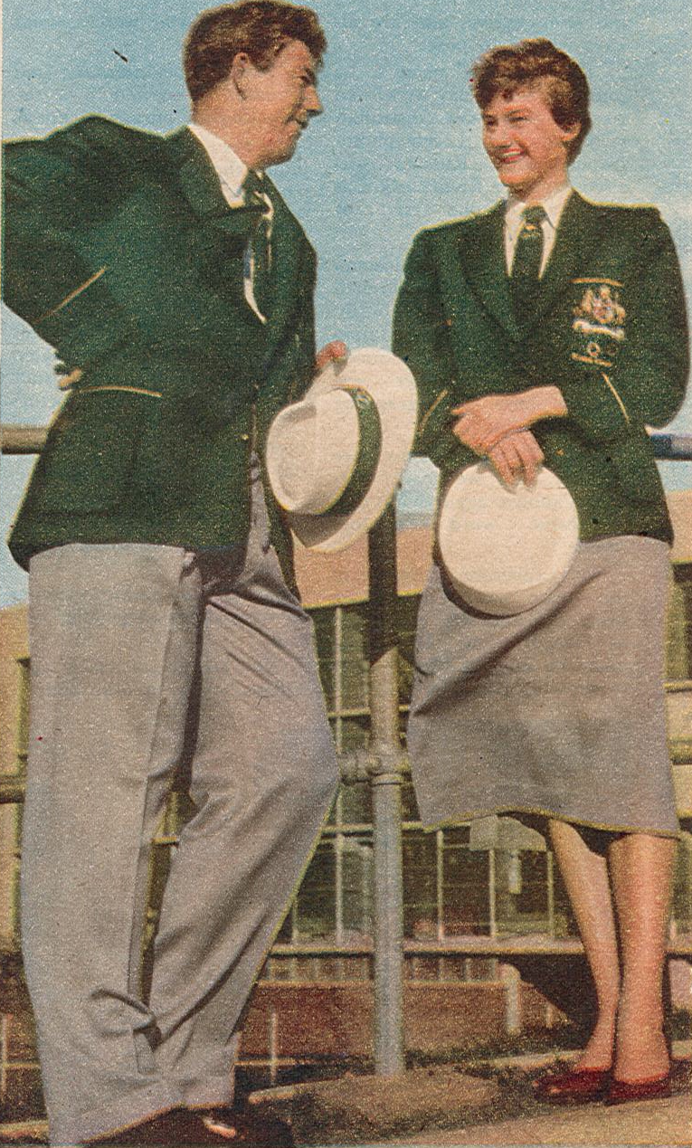 Dexter, Nancy, 'Athletes Ready: The Curtain Rises’, The Australian Women’s Weekly, 28 November 1956, Unit 9 Dexter, Nancy, University of Melbourne Archives, 1987.0065