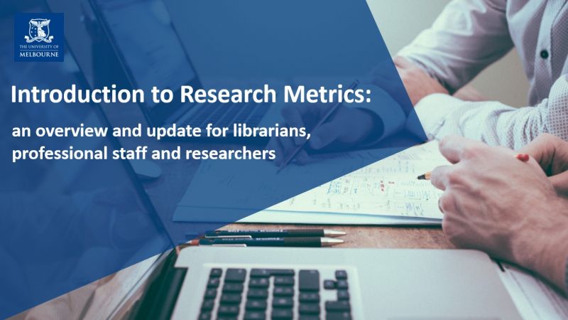 Introduction to Research Metrics Tile