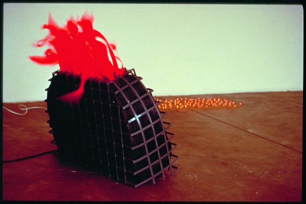Fan, Flames and Light (1994), by John Meade. Image courtesy of the artist.
