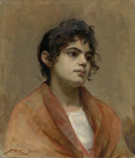 Josephine Muntz Adams, Italian girl's head, 1913. NGV Collection