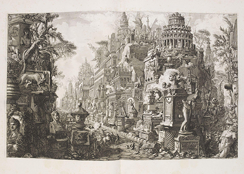 Le antichita romane: opera del cavaliere Giambattista Piranesi