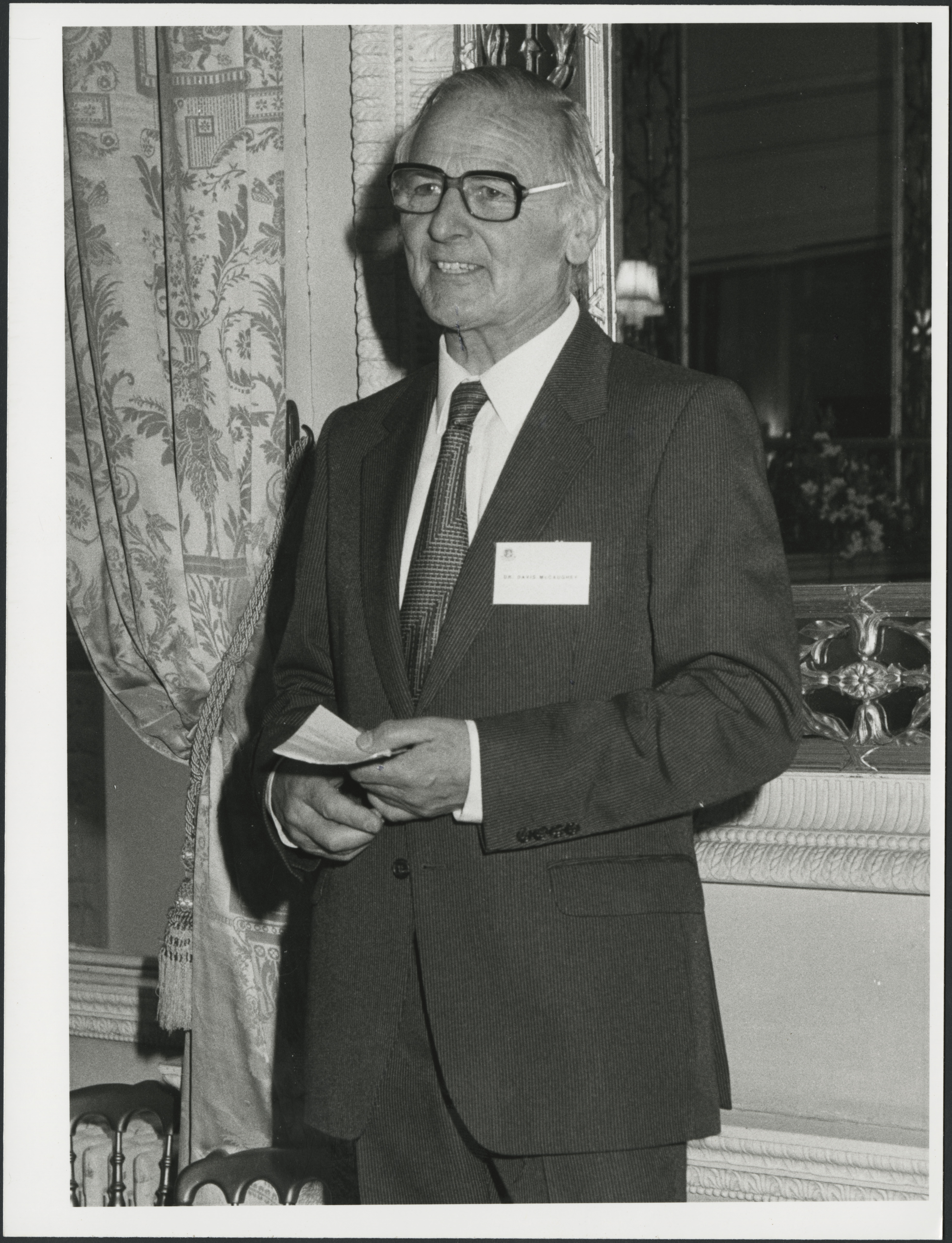 Davis McCaughey was later Deputy Chancellor, 1983