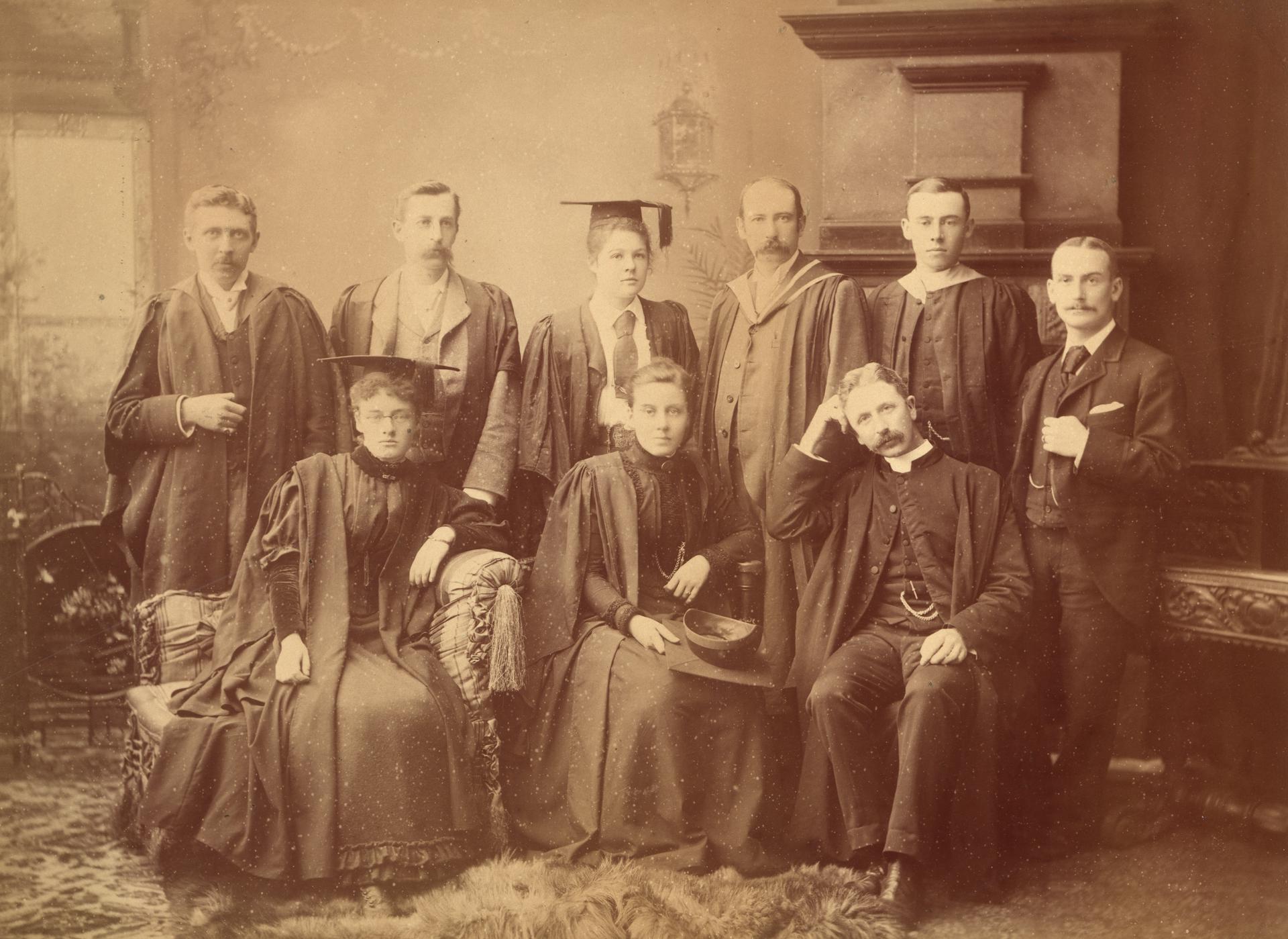 Science students and staff, 1894.