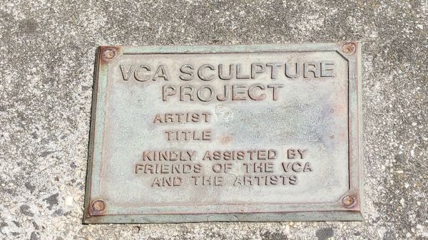 John Campen, figurative form plaque