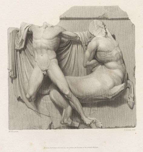 (Metope from the Parthenon) [2]