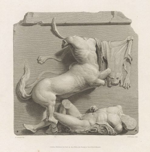 (Metope from the Parthenon) [3]