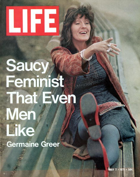 Germaine Greer on the LIFE magazine cover on May 7, 1971