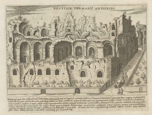 Remains of the Baths of Caracalla.