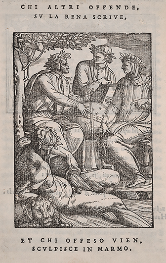 Woodcut of the Three Crowns