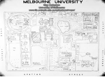 The University of Melbourne Parkville Campus, 1938