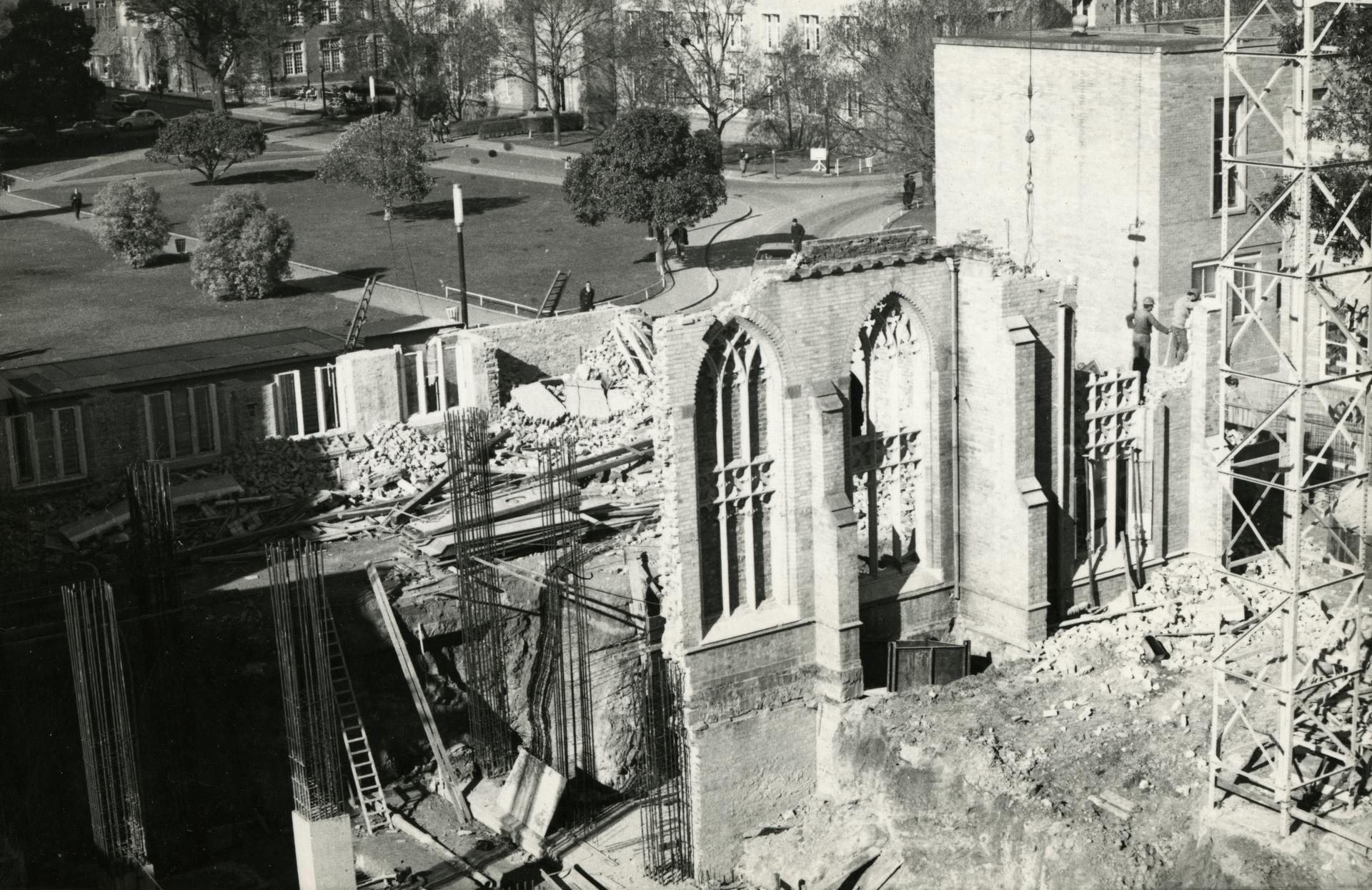 Rebuilding, Union House, c1968