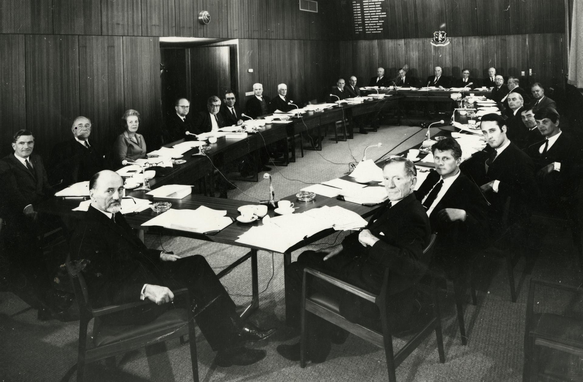 Council Meeting c1969