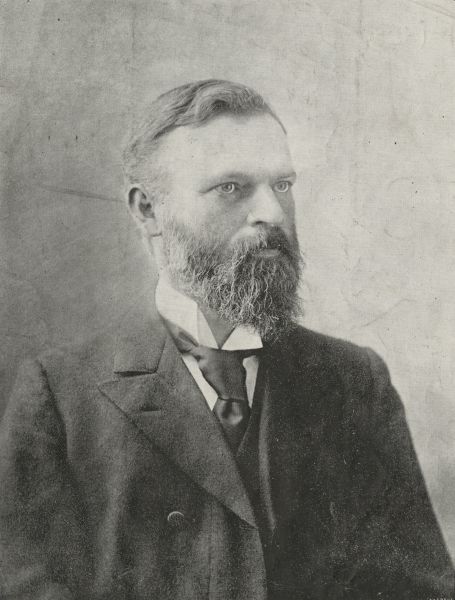 Profile of Sir Harry Brookes Allen, University of Melbourne, circa 1896, University of Melbourne Photographs, 2017.0071.00633