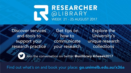 Image for Researcher@Library Week 2017
