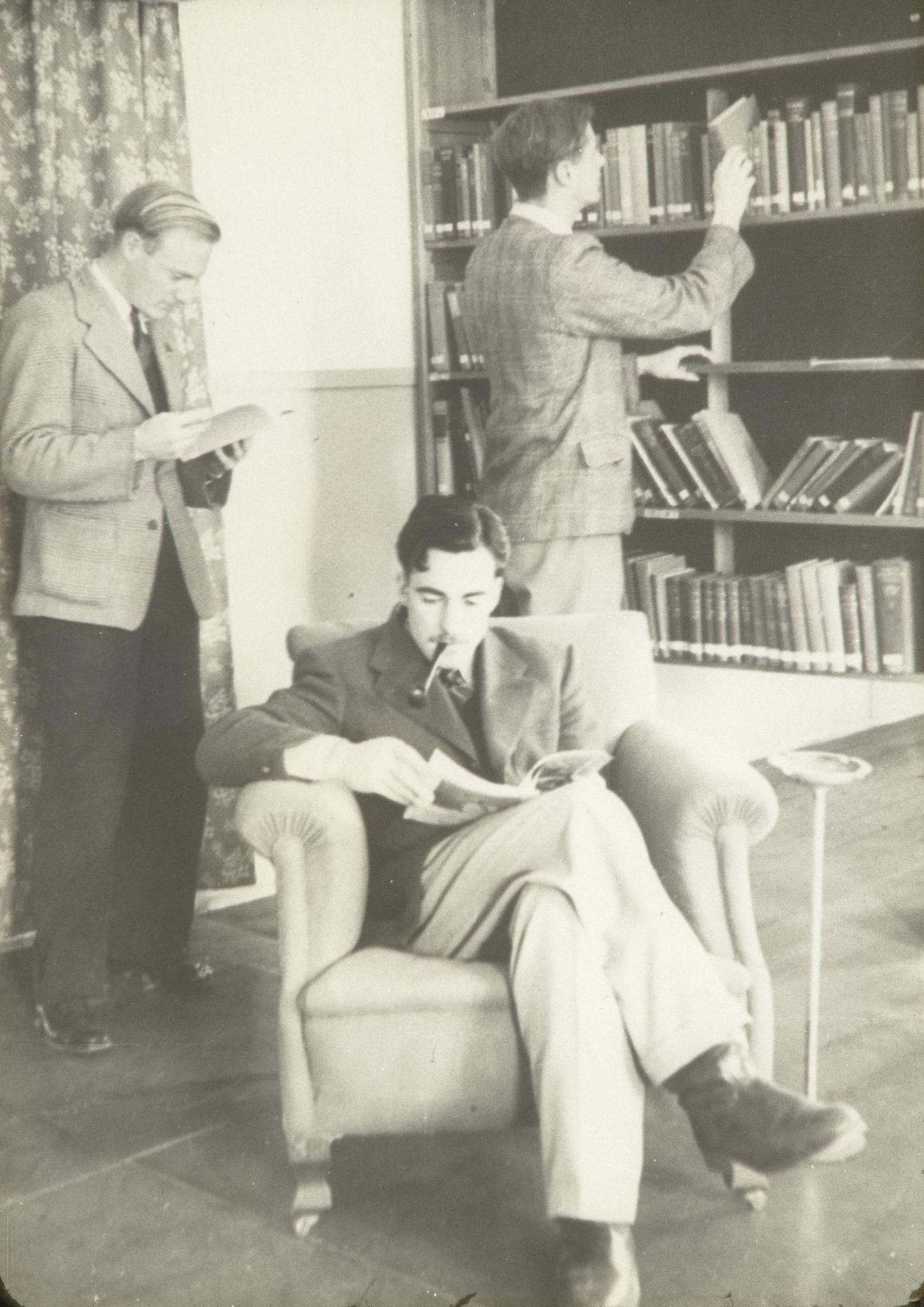 Library at Mildura Branch, 1940s