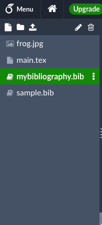 See the new bibliography file in the left hand menu