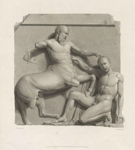 (Metope from the Parthenon) [5]