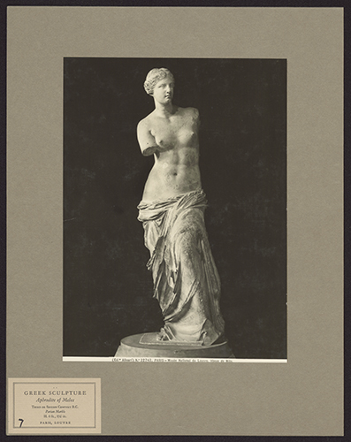 Aphrodite of Melos (Greek, 3rd-2nd century BCE; Louvre, Paris)