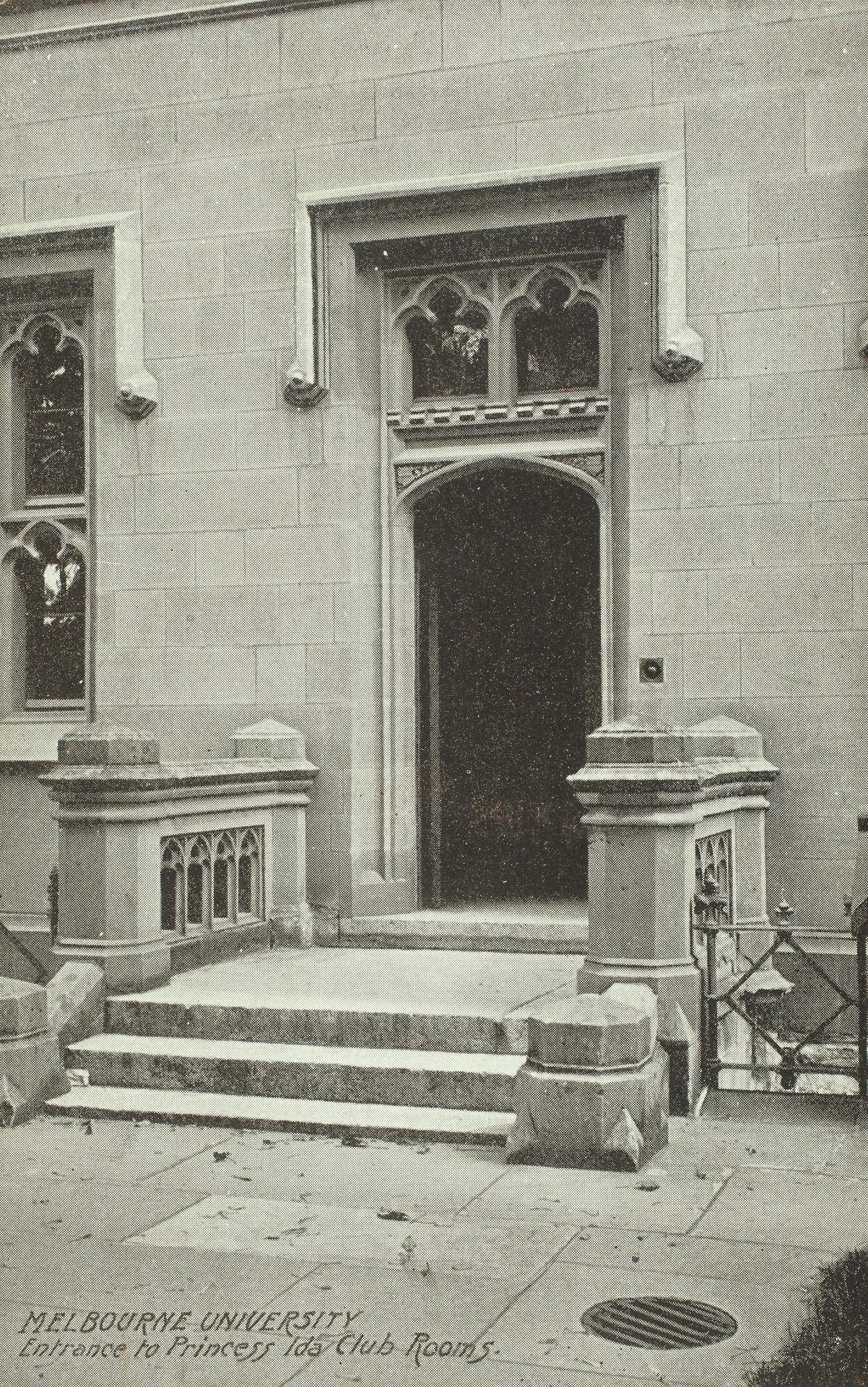 Entrance to Princess Ida Clubrooms, c1910
