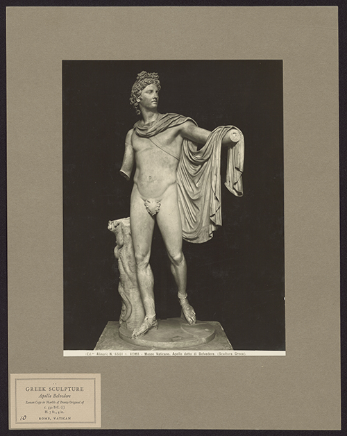 Apollo Belvedere (Roman copy c. 330 BC; Vatican, Rome)