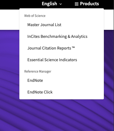 Connecting to Endnote Online via Web of Science